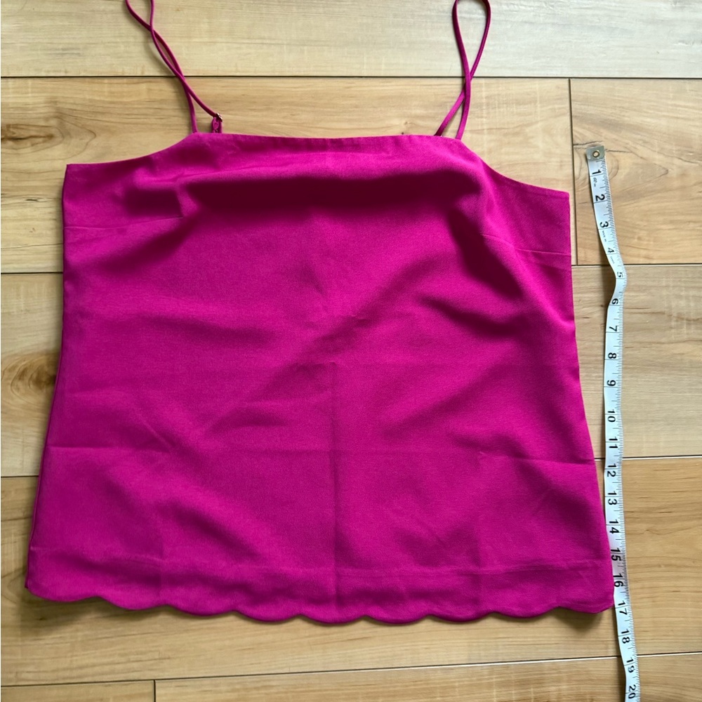J. Crew Pink Fitted Sleeveless Camisole